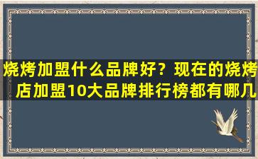 烧烤加盟什么品牌好？现在的烧烤店加盟10大品牌排行榜都有哪几家品牌